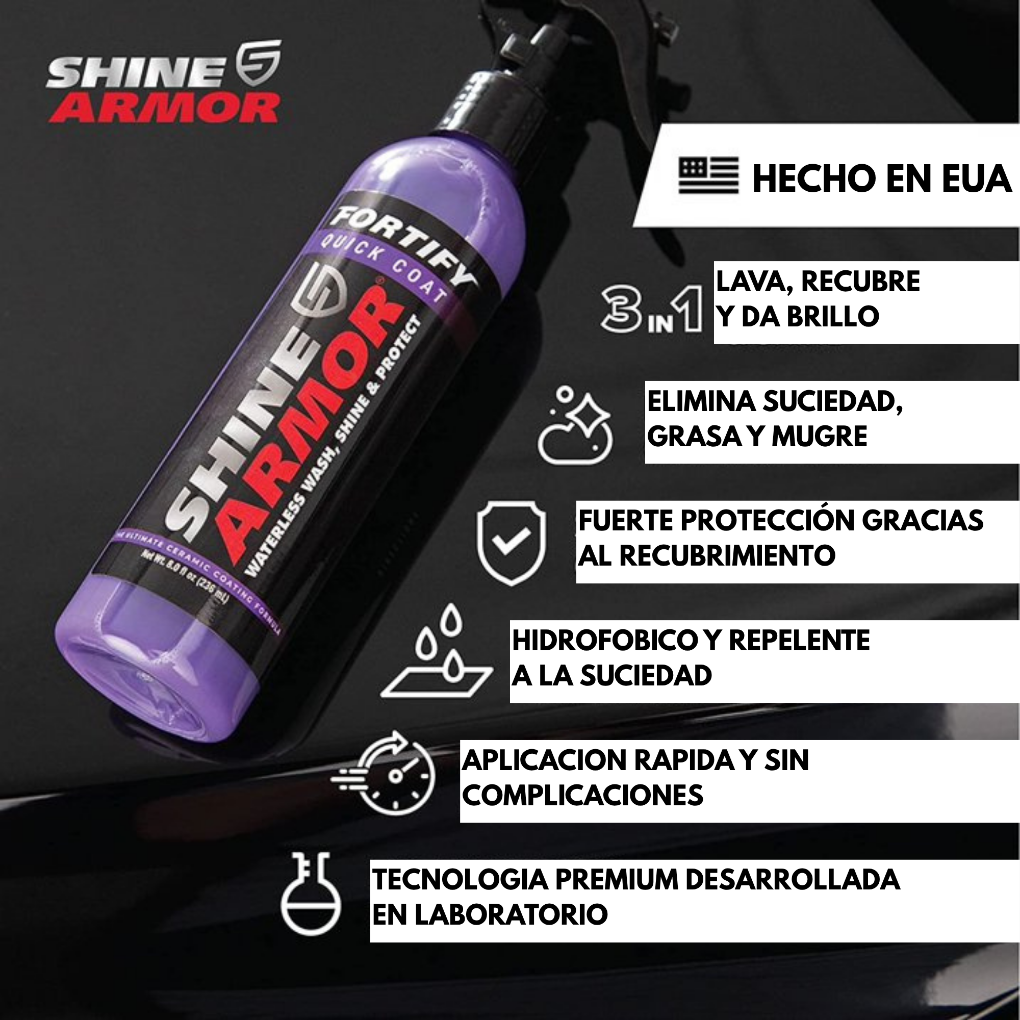 Cera cerámica krovenex - Efecto hidrofóbico repelente al agua